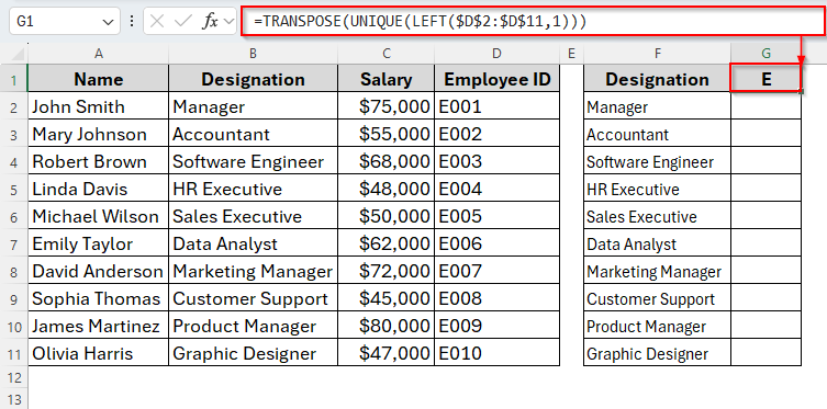 Using VLOOKUP with CHOOSE Function for More Than Three Multiple Criteria