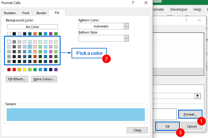 Highlight Search Results with Conditional Formatting