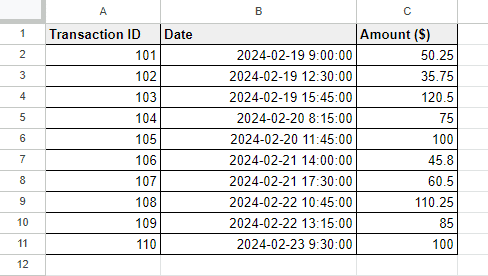 How to Convert Timestamp to Date in Google Sheets