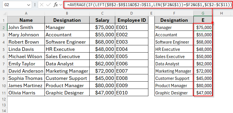 Using VLOOKUP with CHOOSE Function for More Than Three Multiple Criteria