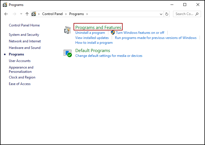 Repairing Microsoft Office