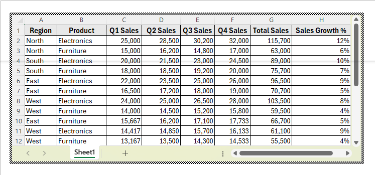 Embedding the Excel Table to Enable Full Editing in Word