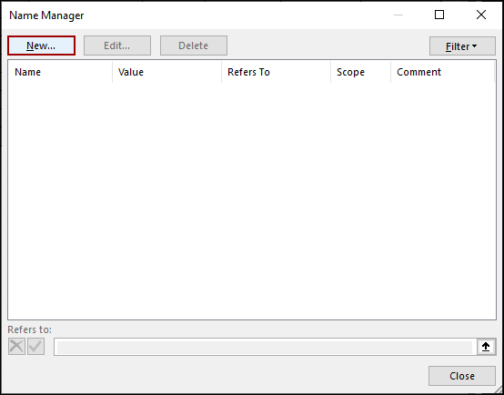 Combining OFFSET and COUNTA Functions