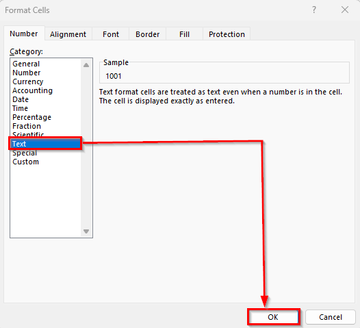 Numbers or Postal Codes Display Incorrectly