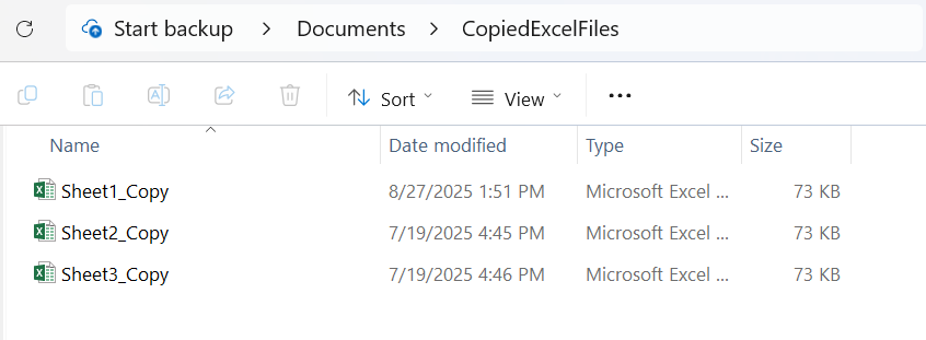 Using the DIR Command to Check If a File Exists