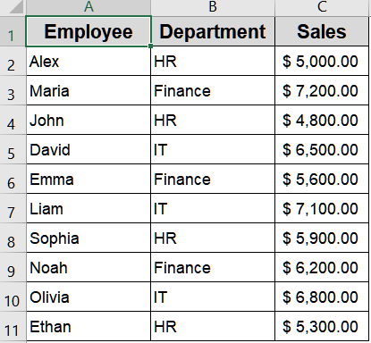 Insert the GROUPBY Function to Summarize Rows by Cell Value