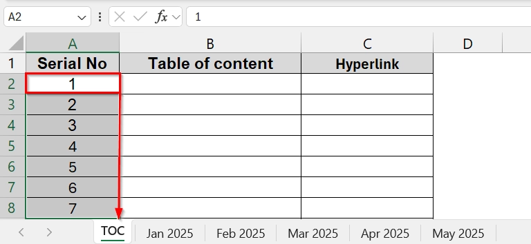 Using Name Manager & INDEX Function to Link Sheets to a Master Sheets in Excel