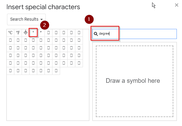 How to Insert Special Characters in Google Sheets