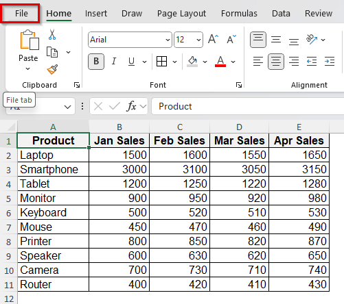 Enable R1C1 Reference style