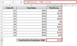 How to Use SUMIF Function to Sum Values Less Than 0 in Excel - Excel ...