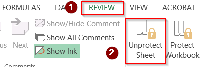Fixing Drop-Downs Not Working in Protected Sheets