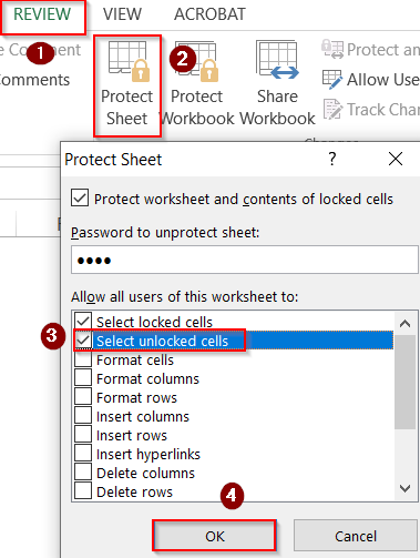 Fixing Drop-Downs Not Working in Protected Sheets