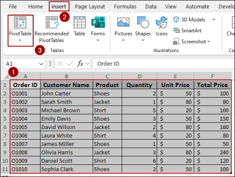 How to Add Rows to Pivot Table in Excel (3 Suitable Ways) - Excel Insider