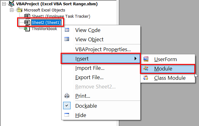Sort a Specific Range in Excel Using VBA