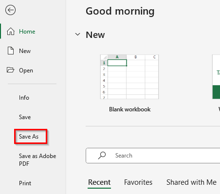 Excel File Format Not Supported