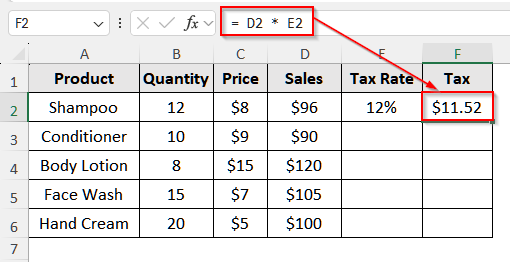 Keep a Cell Fixed in Excel Using Absolute Cell Reference