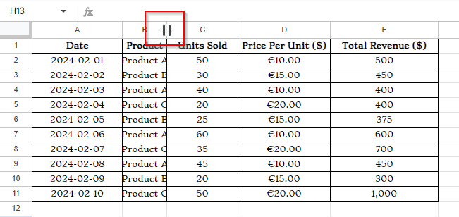 How to Format Cells in Google Sheets