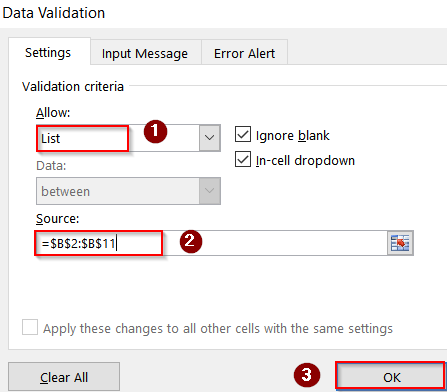 Make Use of the VLOOKUP Function for Retrieving Related Values from Drop-Down Selections