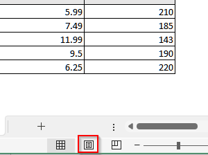 Remove Header And Footer in Excel With the Page Layout View