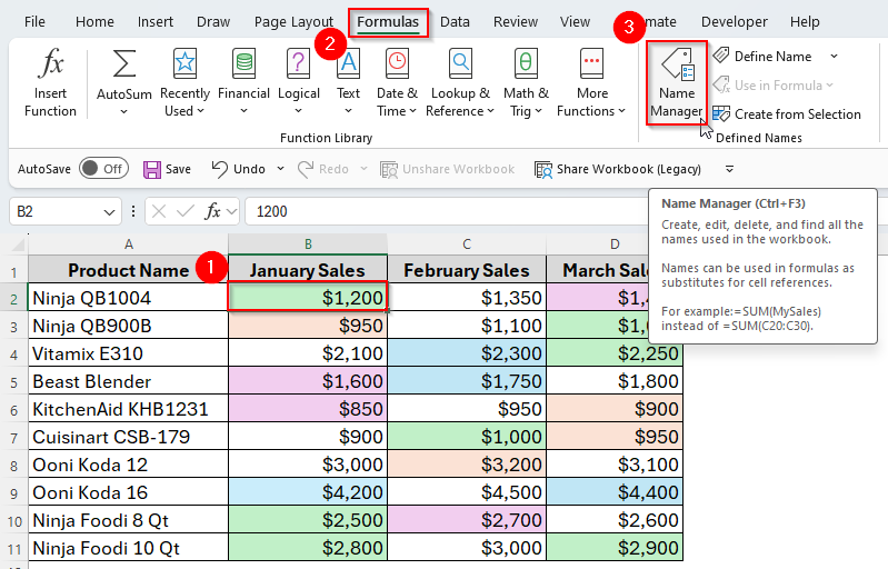 Using Excel SUMIF Function with Cell Color Code (GET.CELL)