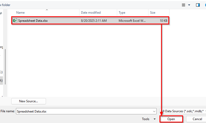 Excel File Format Not Supported