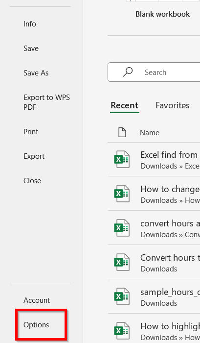 Check the Macro Security Settings