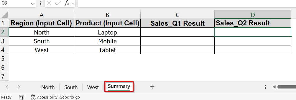 Using INDIRECT Function to Pull Data by Reference Cell in Another Sheet Based on Cell Value