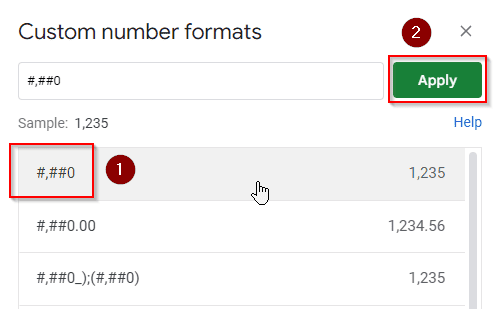 How to Format Cells in Google Sheets