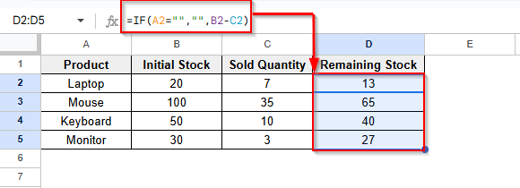 Linking Two Sheets & Auto-Updating Data Based on Calculations