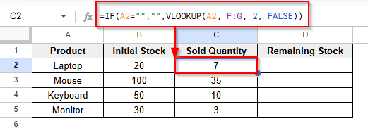 Using the QUERY & VLOOKUP Function