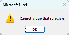Visualization of the Dates Grouping Issues in Excel Pivot Table
