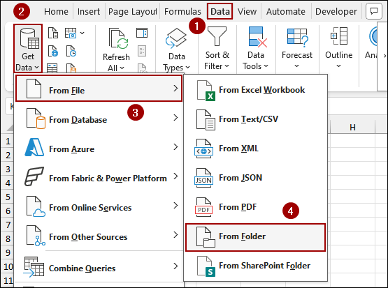 Using Power Query to Consolidate Data from Multiple Workbooks in a Single Worksheet