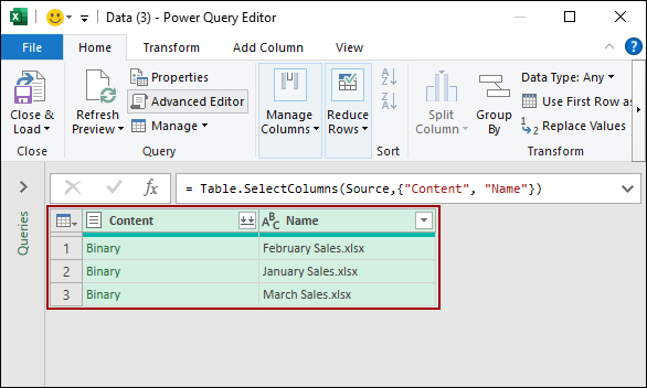 Using Power Query to Consolidate Data from Multiple Workbooks in a Single Worksheet