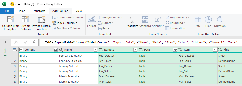 Using Power Query to Consolidate Data from Multiple Workbooks in a Single Worksheet