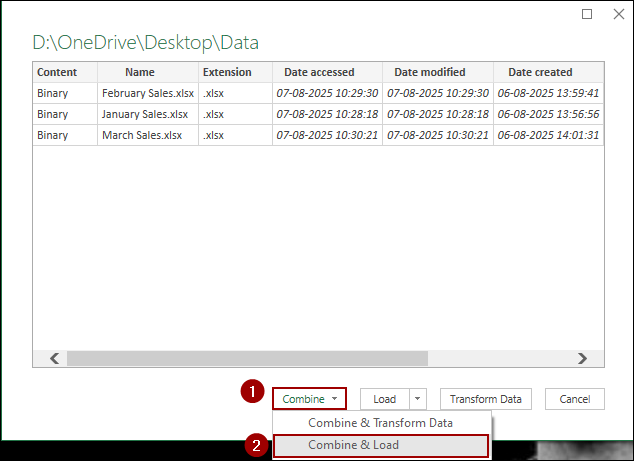 Using Power Query to Consolidate Data from Multiple Workbooks in a Single Worksheet
