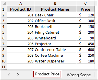 Searching Limited to Wrong Scope (Sheet vs Workbook)