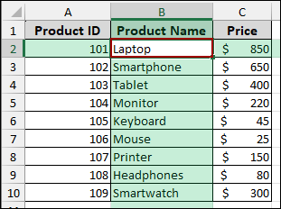 Wrong Look In Option in Find and Replace Window