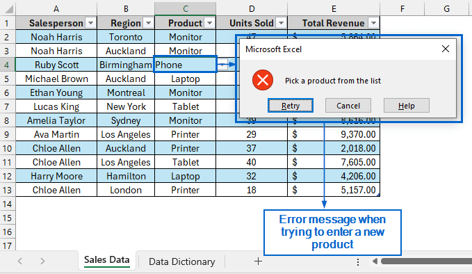 Step-by-Step Guide for Creating a Data Dictionary in Excel 