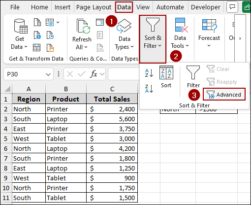 Having a #DIV/0! Error in the Data That Prevents Filtering