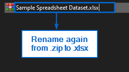Change File Format to Zip for Breaking External Links