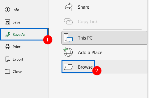 Change File Format to Zip for Breaking External Links