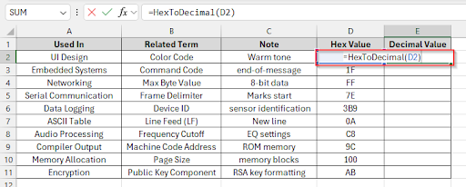Using a Custom VBA Function