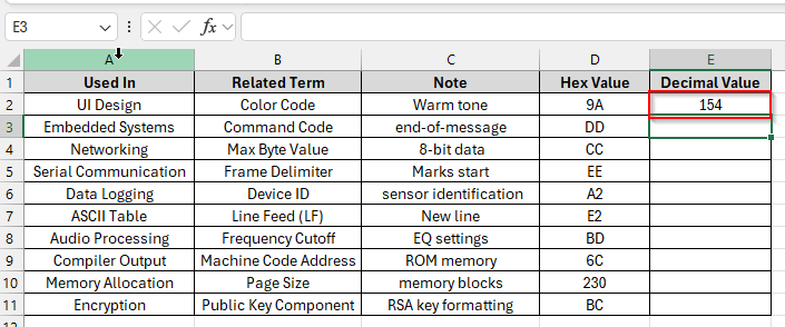 Inserting DECIMAL Function