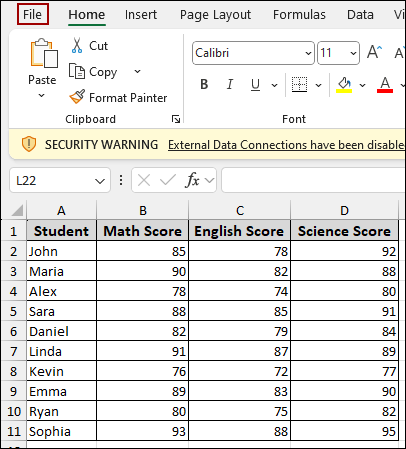 Enable Macros If Connections Depend on VBA