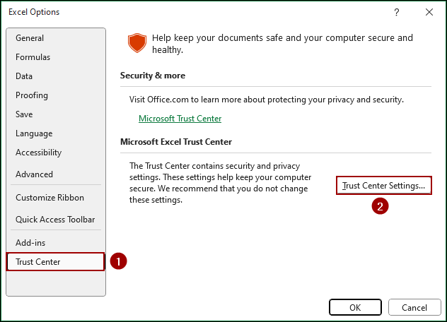 Enable Macros If Connections Depend on VBA