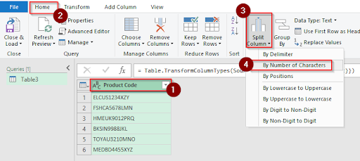 Using Power Query