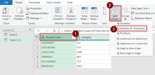 Using Power Query