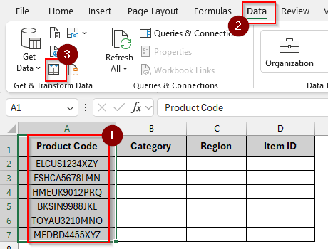 Using Power Query