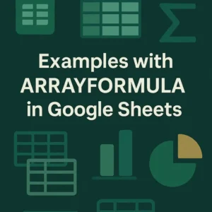 featured image - array formula google sheets example