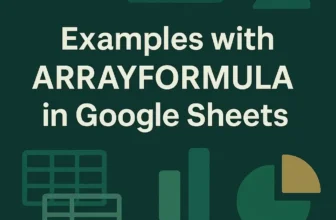 featured image - array formula google sheets example